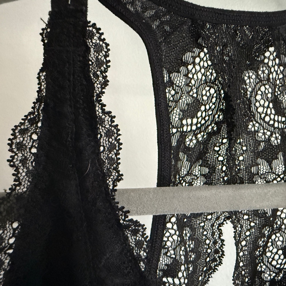 Unique Moments black Lace Bralette Style 28044/ C3995